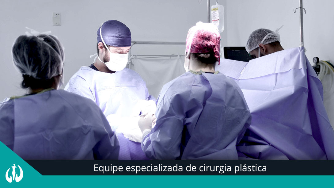 Equipe especializada em cirurgia plástica