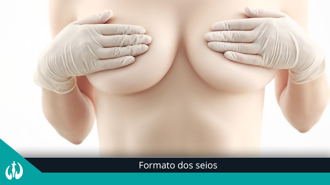Formato dos seios